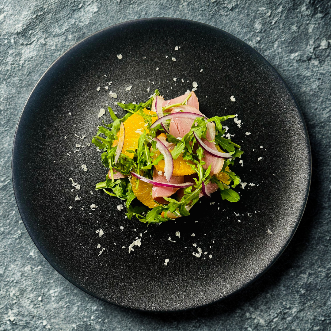 Citrus and Smoked Duck Breast Araugla Salad
