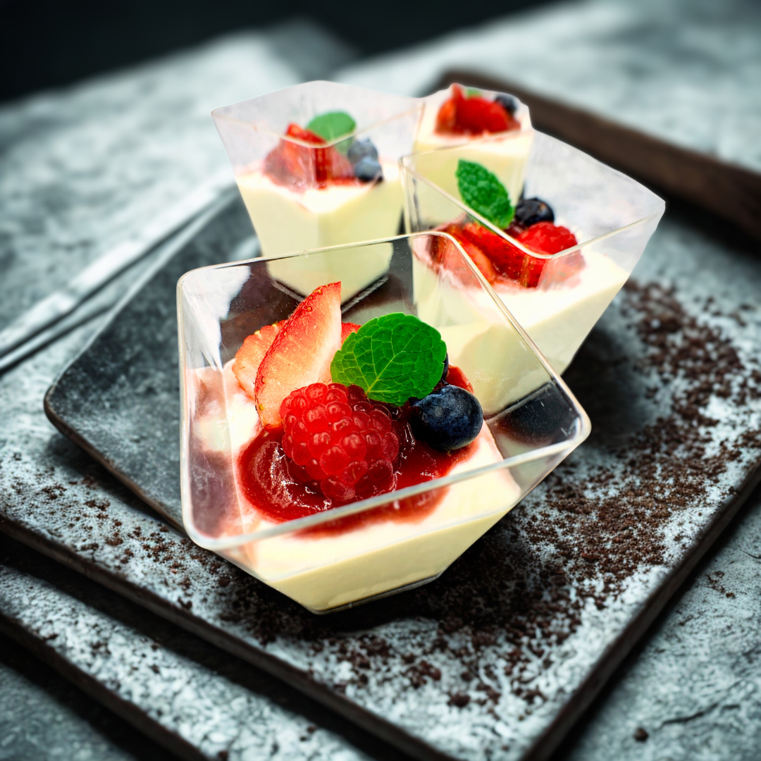 Bavarios with Mixed Berry
