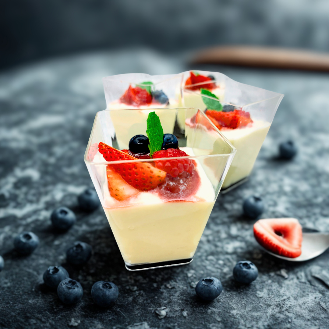 Bavarios with Mixed Berry