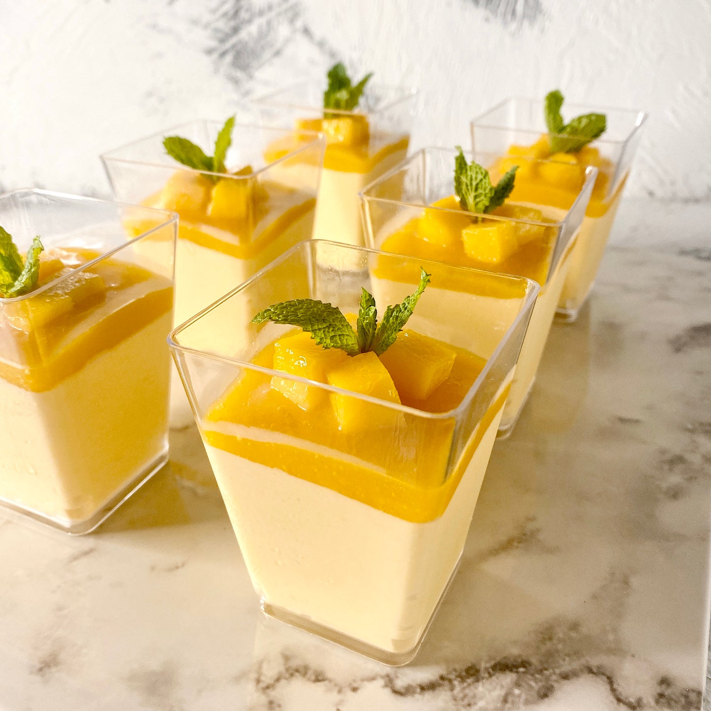Mango Mousse Cup