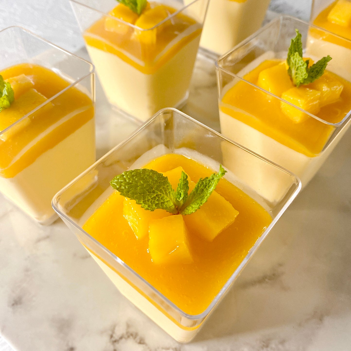 Mango Mousse Cup