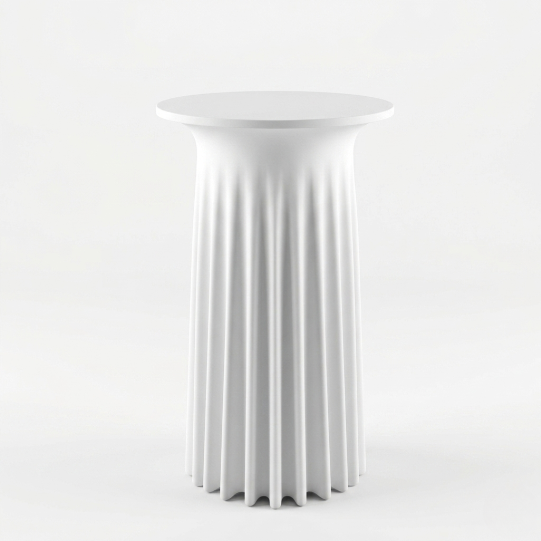 Bar Table & Tablecloth (Rental)