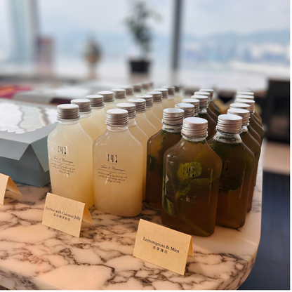 花旗蔘菊花杞子蜜凍飲 