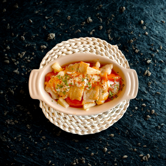 Pork Chop Rice with Fresh Tomatoes