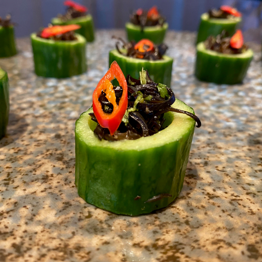 🍀🌶️Greenhouse Cucumber & Black Fungus with Spicy & Sour Sauce