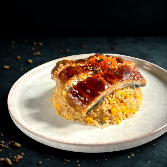 Japanese Roasted Eel Fried Rice