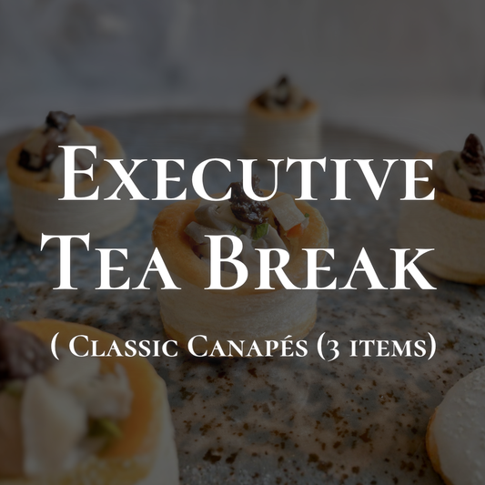 [Executive Tea Break] Classic Canapés (3 items)