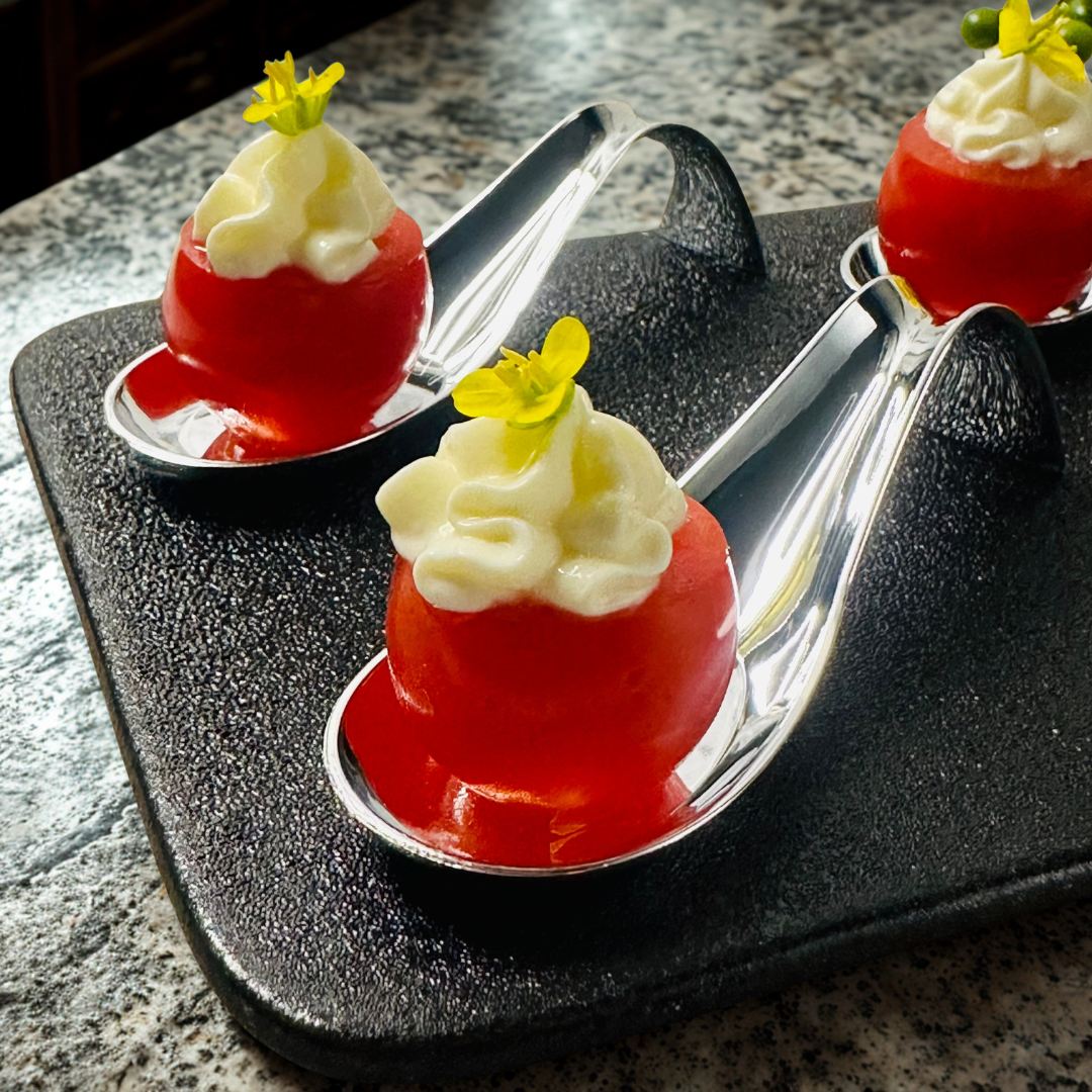 🍀Cheese Mousse Tomato Cup