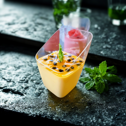 芒果熱情果慕絲杯 